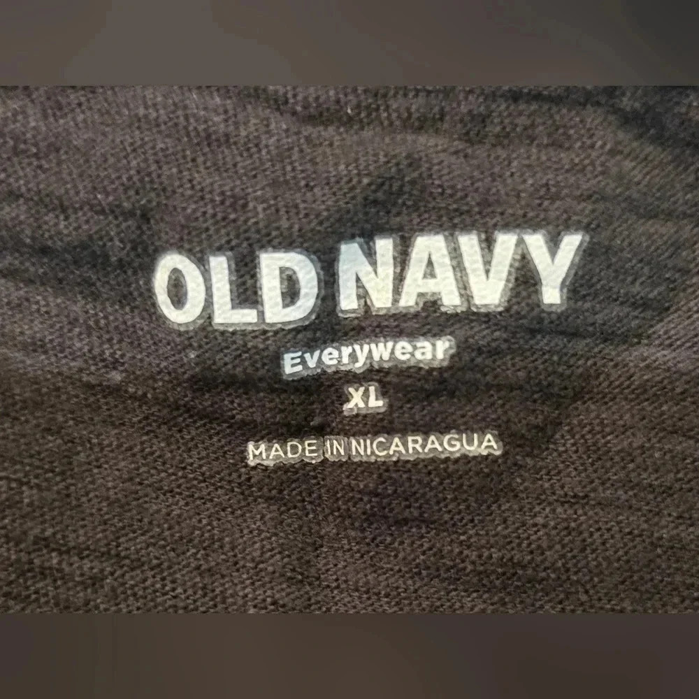 Old Navy, Size XL, Black EveryWear Graphic T-Shirt - Picture 3 of 4